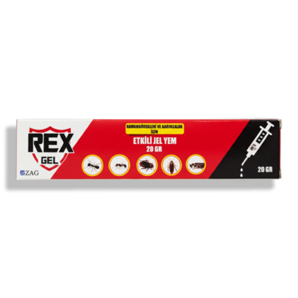 جل REX GEL التركي للصراصير والنمل 20 جرام